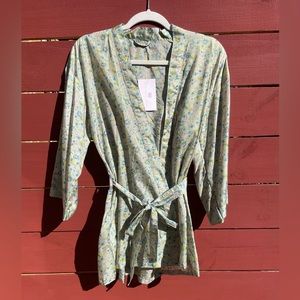 Vintage Sari Kimono Robe